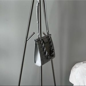 Charles & Keith Padded Bag with Silver Hardware